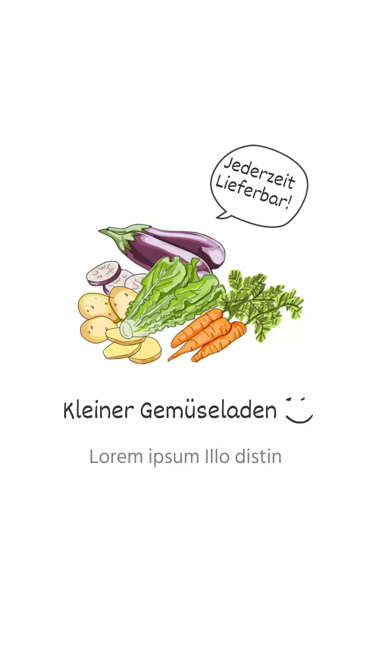 Kleiner Gemüseladen