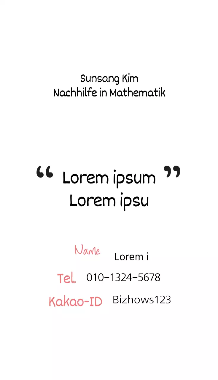 Sunsaint Kim Mathe-Nachhilfe