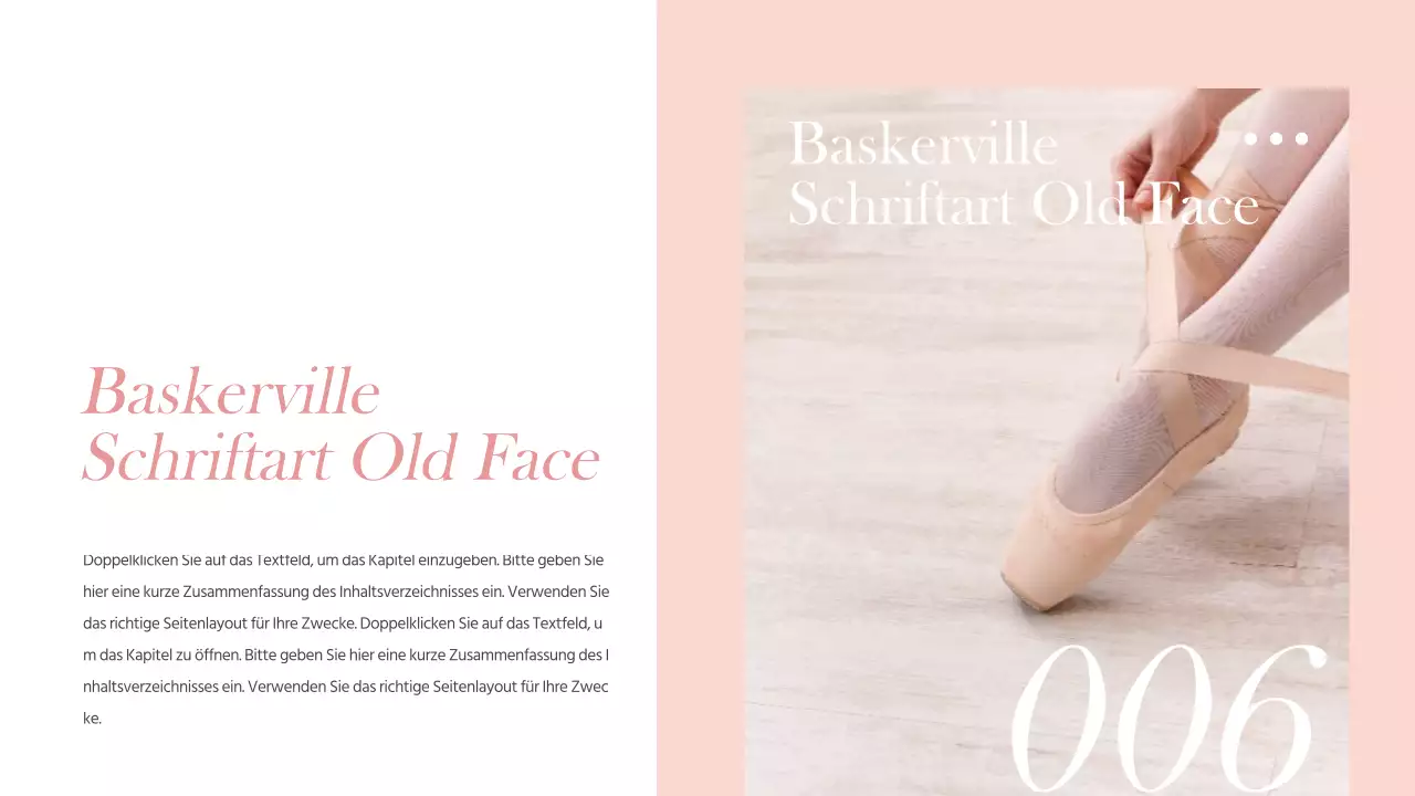 Feminine Präsentationen