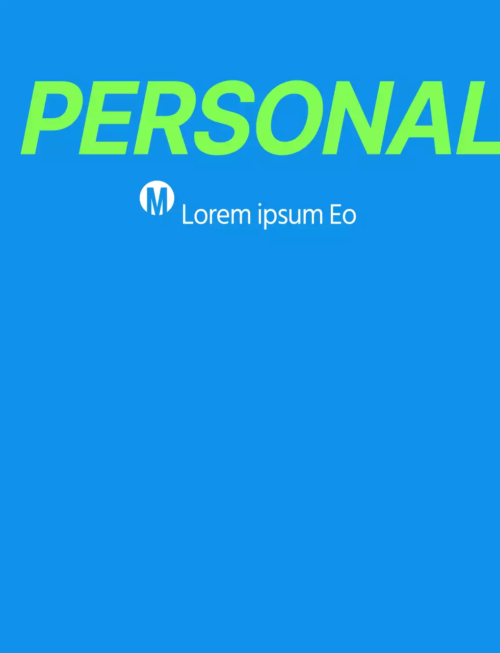 Einfache blau-grüne Weste für Mitarbeiter der Jobmesse