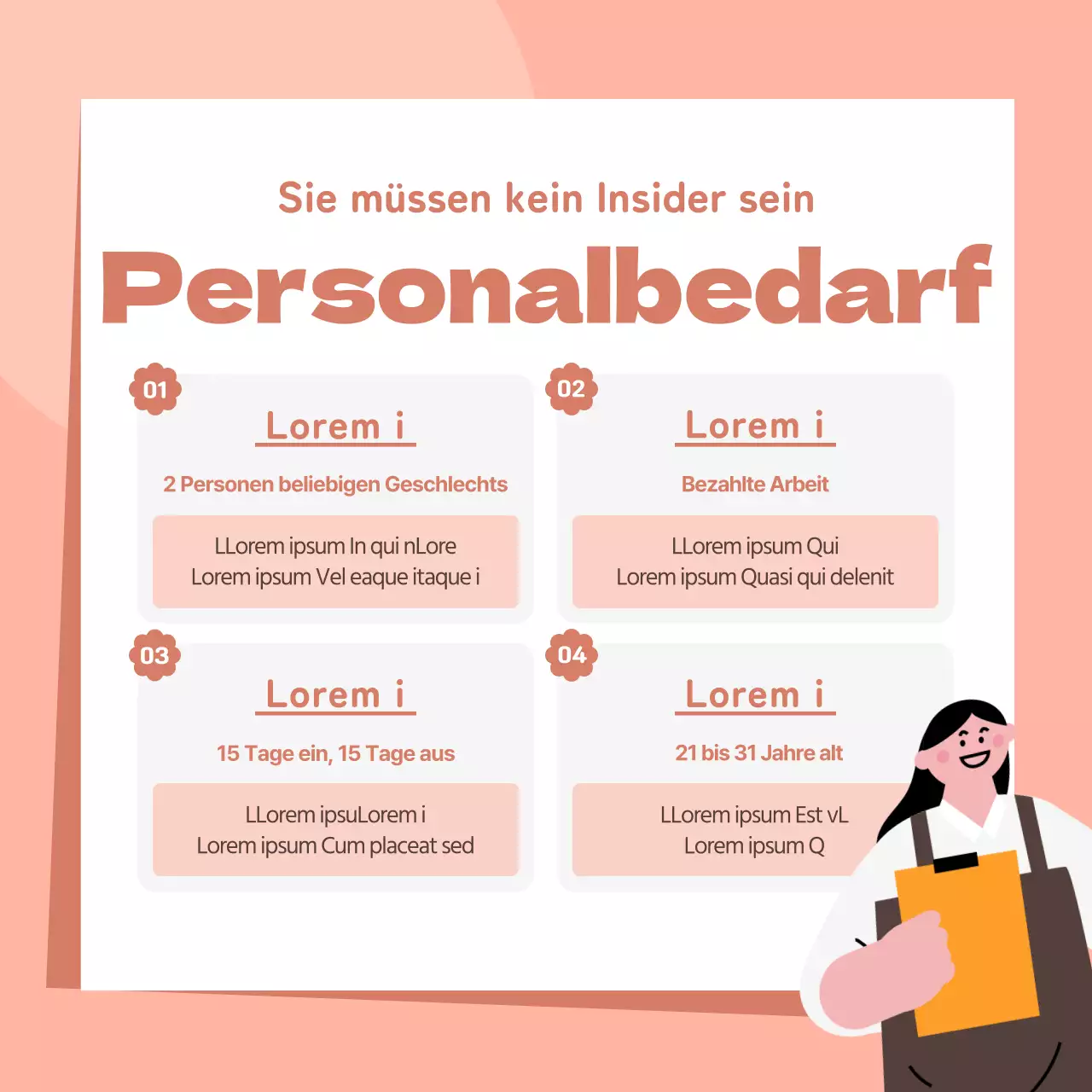 Wir suchen fröhliche Mitarbeiter für das Gästehaus