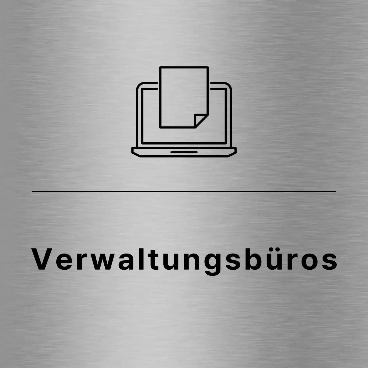 Jeder Ortsname mit einem einfachen, schwarzen, schulbezogenen Liniensymbol