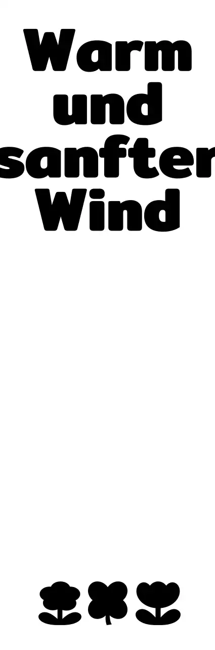 Waren mit einfachen, niedlichen Hasen- und Blumenillustrationen in Schwarz