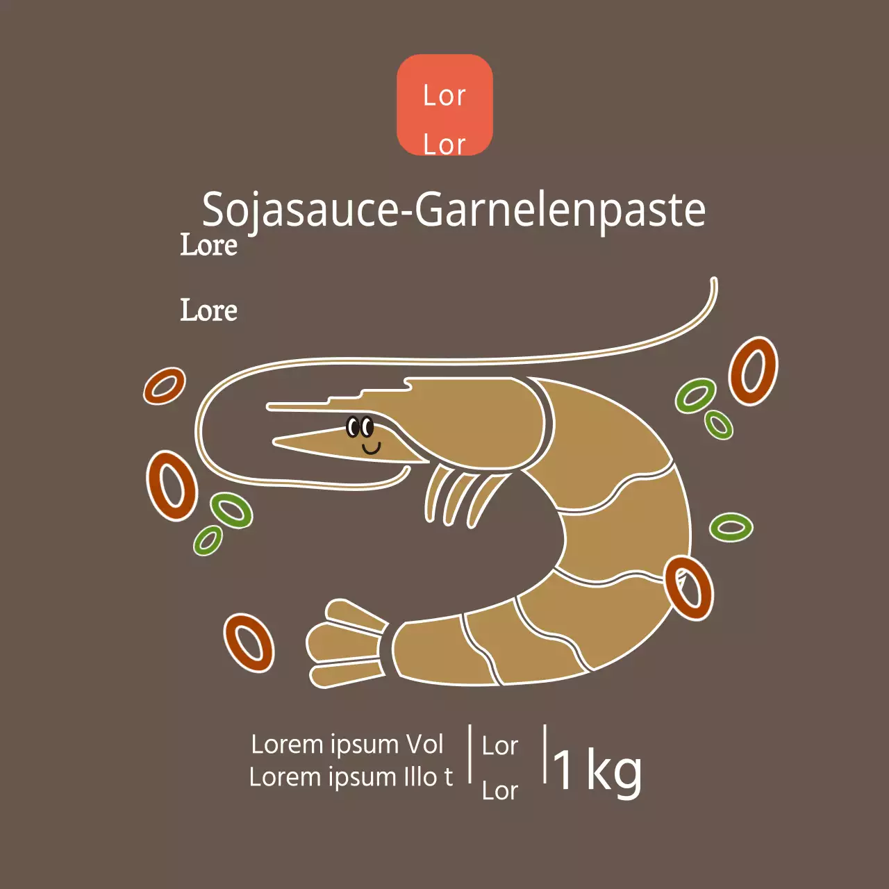 Meeresfrüchte Sojasauce-Garnelenpaste