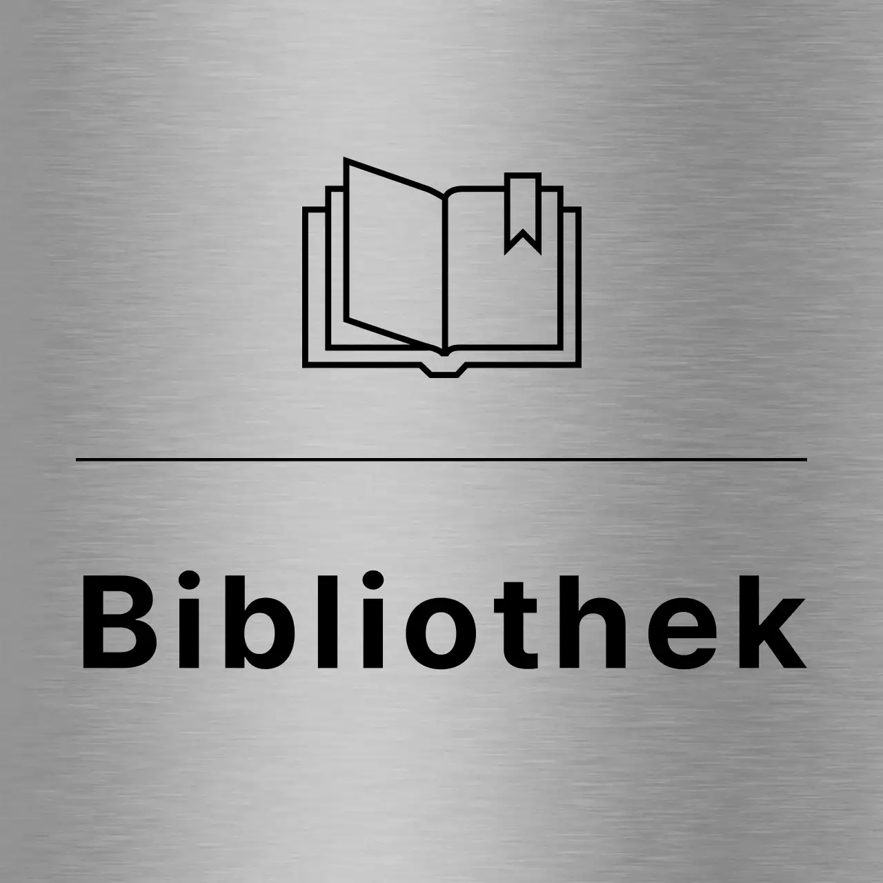 Jeder Ortsname mit einem einfachen, schwarzen, schulbezogenen Liniensymbol