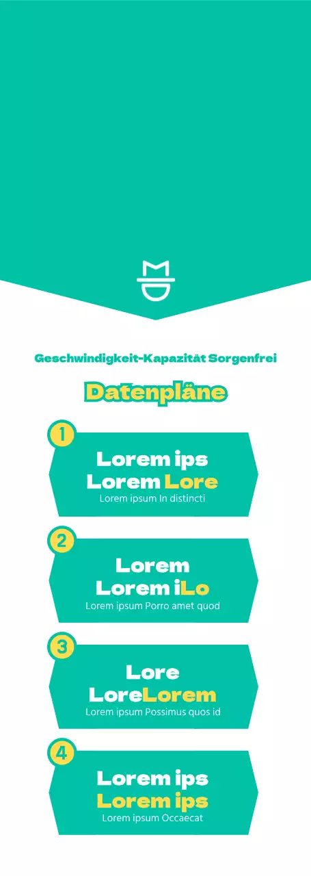 Sauberer Stil in Mint und Weiß Carrier Event Geschenk Lieferung Anweisungen und Plan bietet