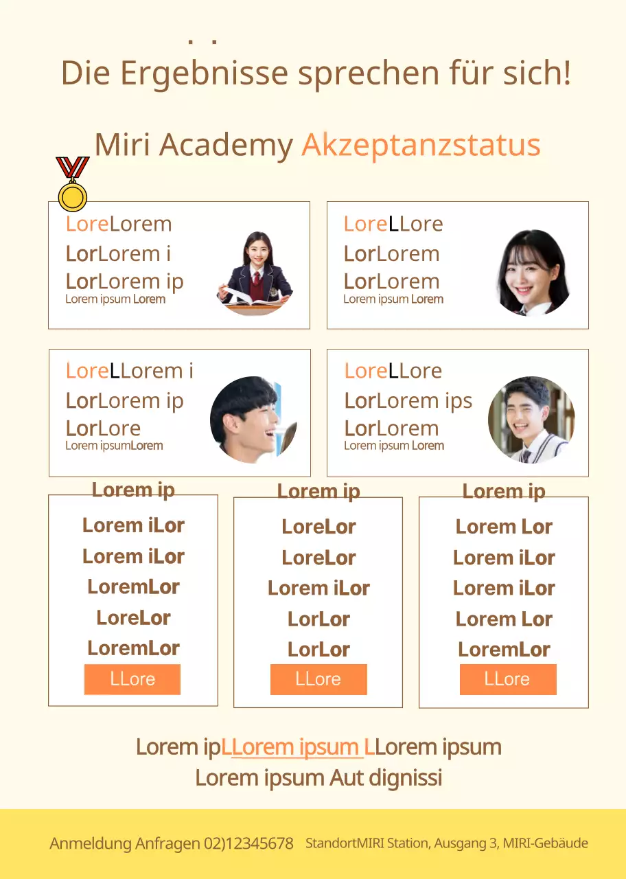 Fördern Sie die Bildung Ihrer Schule in Orange