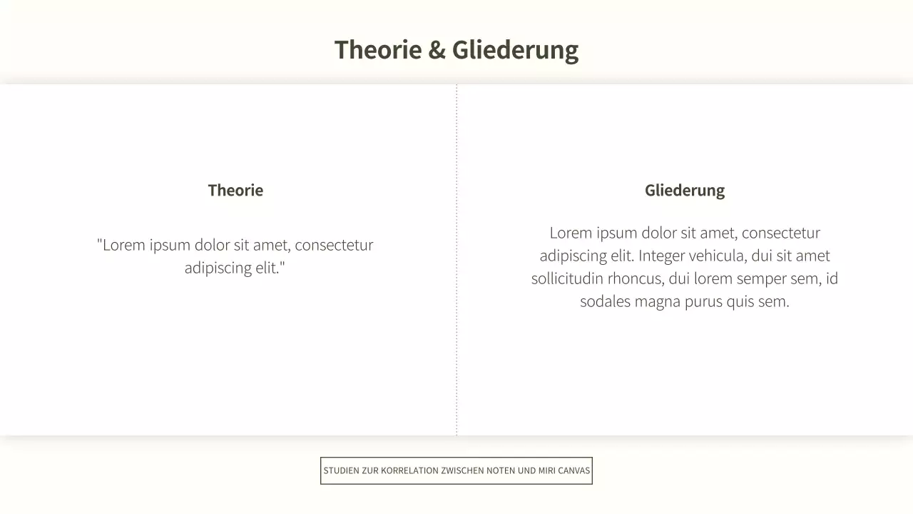 Eine weiße, übersichtliche, minimalistische, einfache Papierpräsentation