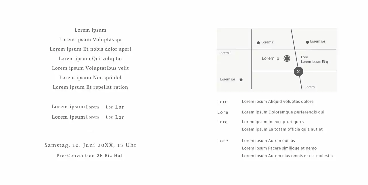 Höflich und sentimental Hochzeitseinladung mit rosa Schleierkraut Illustration