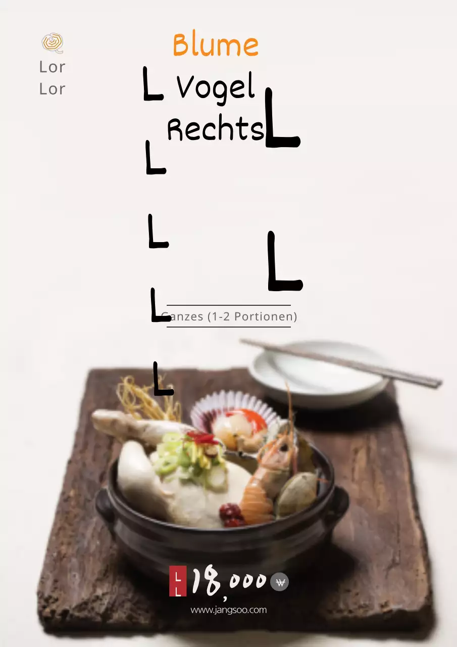 Werbung für vergünstigte Sushi-Bento-Menüs