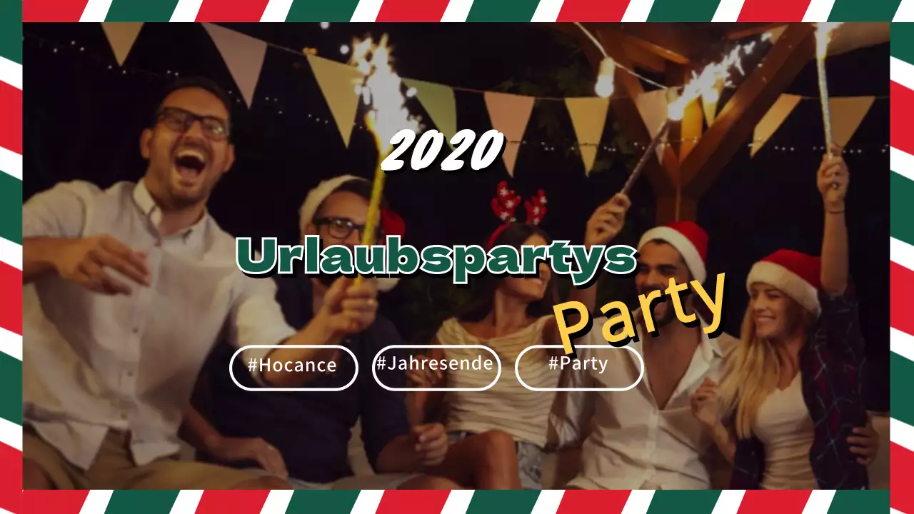 Eine rot-grüne Weihnachtsfeier