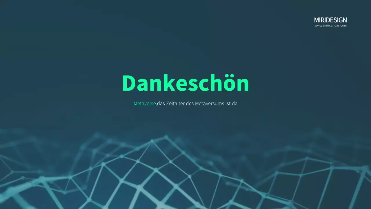 Greentone Metaverse Vorlage