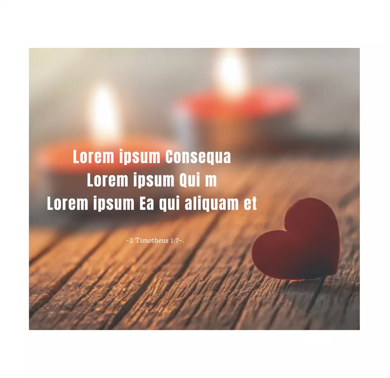 Einfacher Bibelvers-Kirchen-Tischkalender