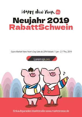 Förderung von Neujahrsrabatten