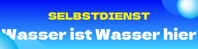Blaues, weißes, gelbes Wasser ist ein Leitaufsatz mit Selbstformulierung und kreisförmigen Formen