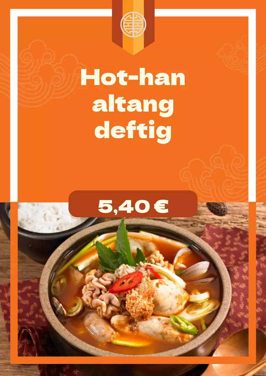 Werbung für eine Rabattaktion in einem Yakitori-Hähnchenrestaurant
