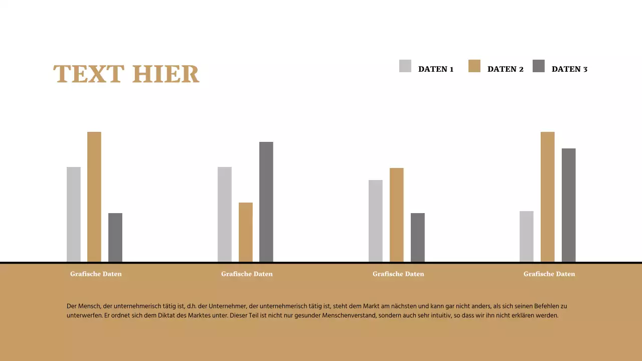 Geschäftspräsentationen