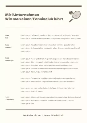 Wie man einen Firmenclub in gedeckten Brauntönen und hellem Gelb führt