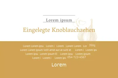 Eingelegte Knoblauchzehen