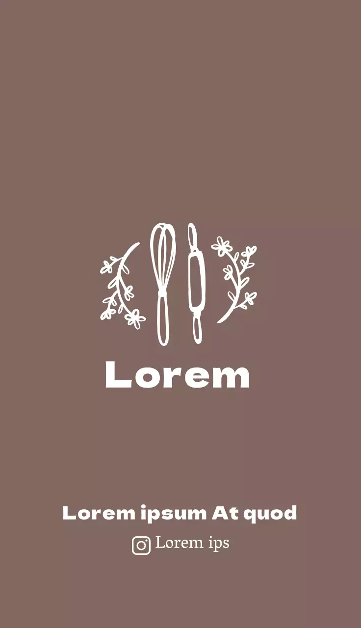 braun Illustration ordentlich Bäckerei Bäckerei