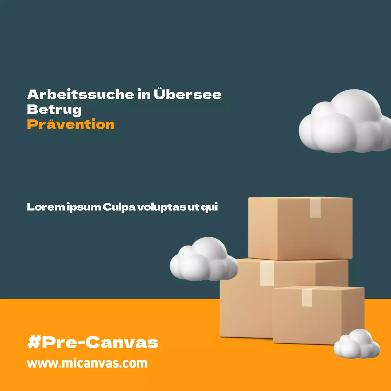 Wie Sie vermeiden können, Opfer von Betrügereien bei der Heimarbeit im Ausland zu werden, in den grünen und orangefarbenen CardNews