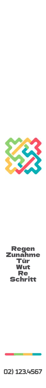 Bunte traditionelle koreanische Glyphen und Symbole Logo-Stil Cultural Foundation Förderung und Verkauf