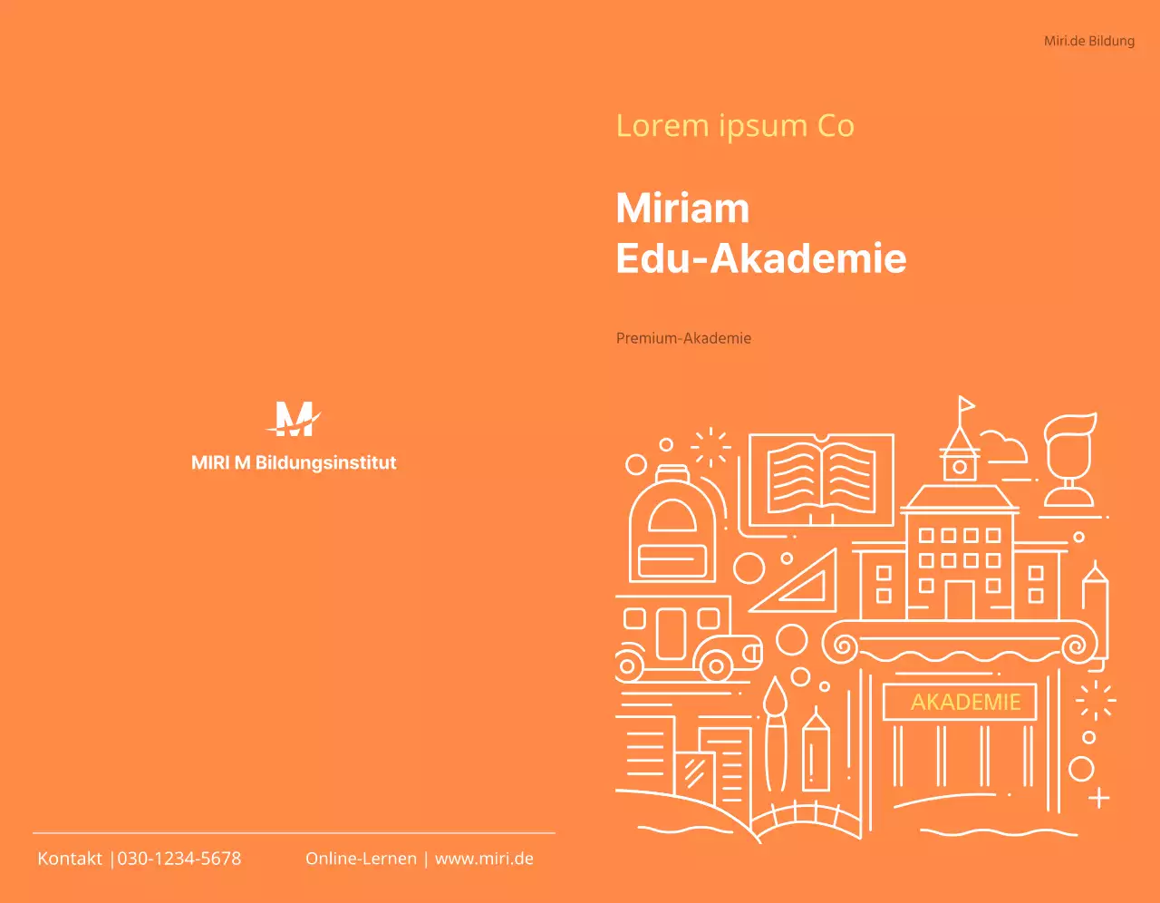 Fördern Sie die Bildung Ihrer Schule in Orange