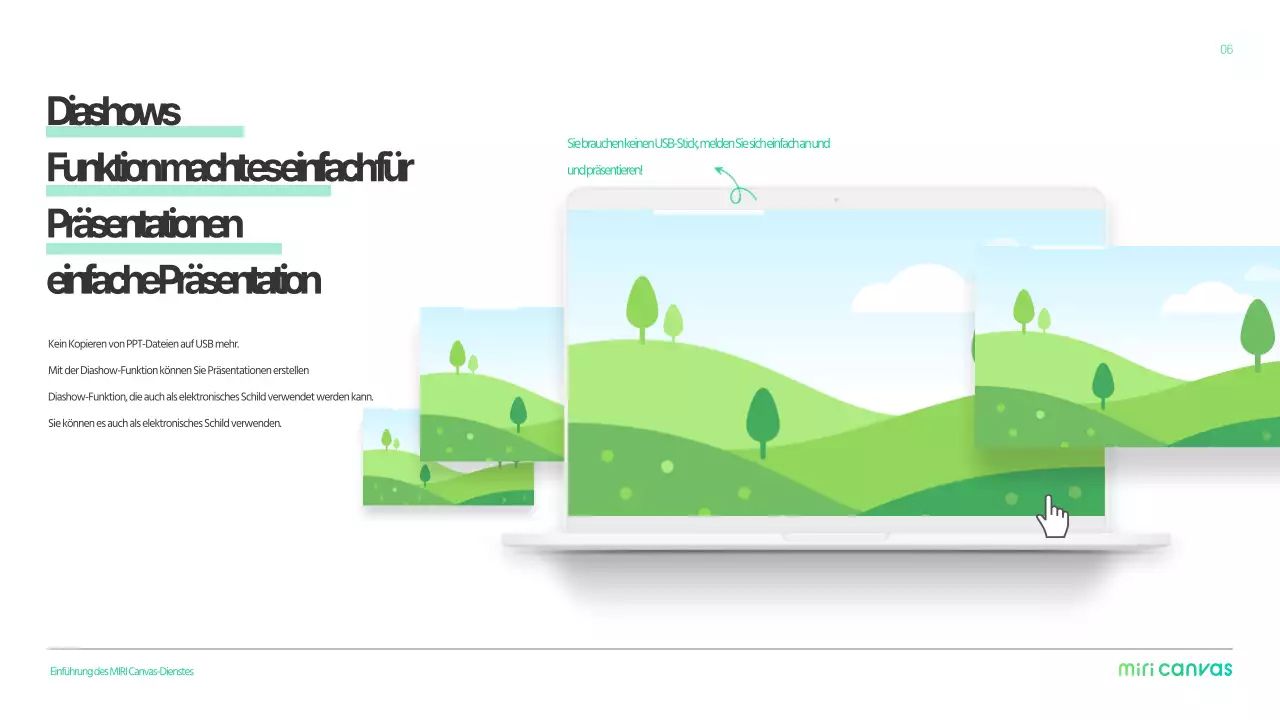 Einfaches Firmenprofil