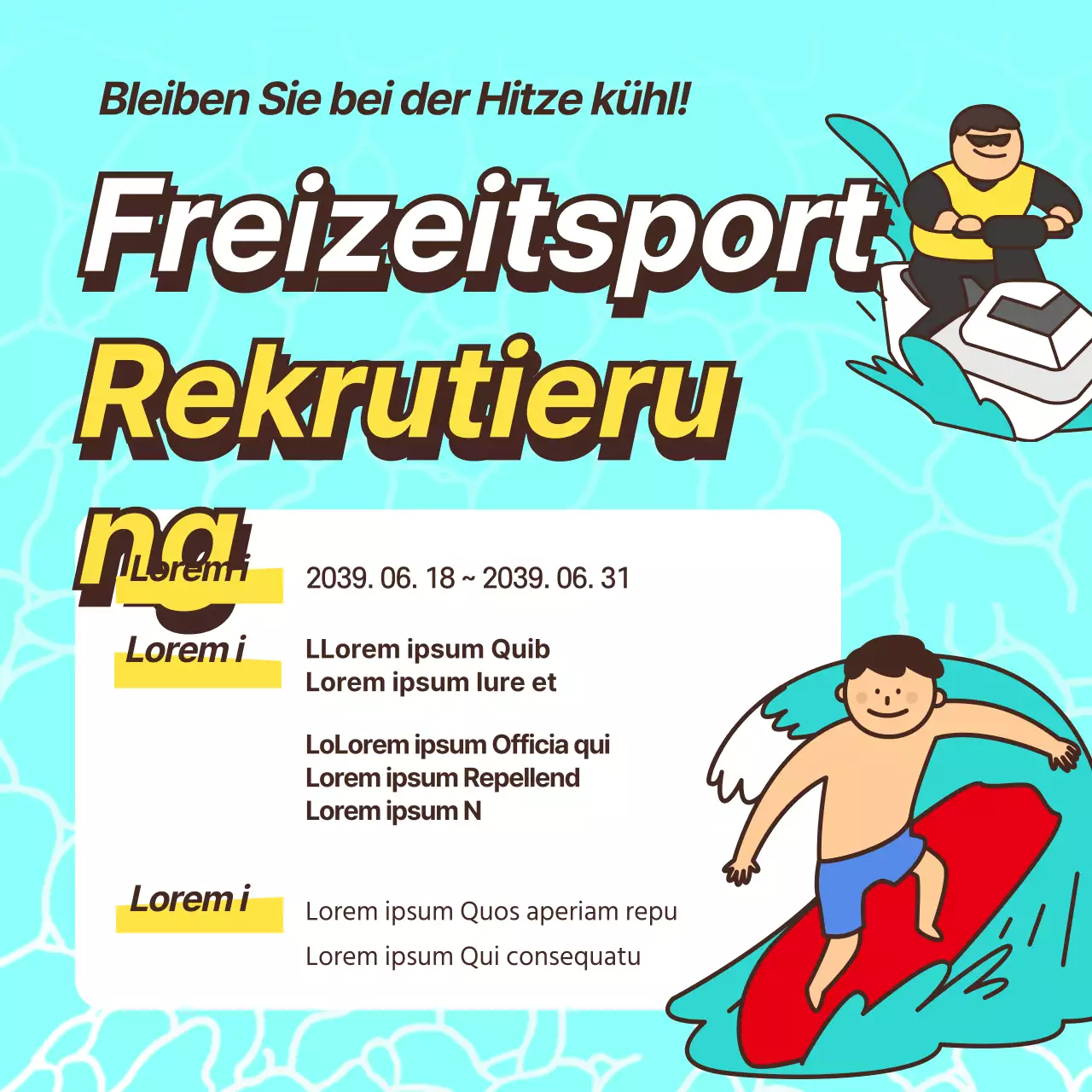 Anwerbung von Freizeitsportteams