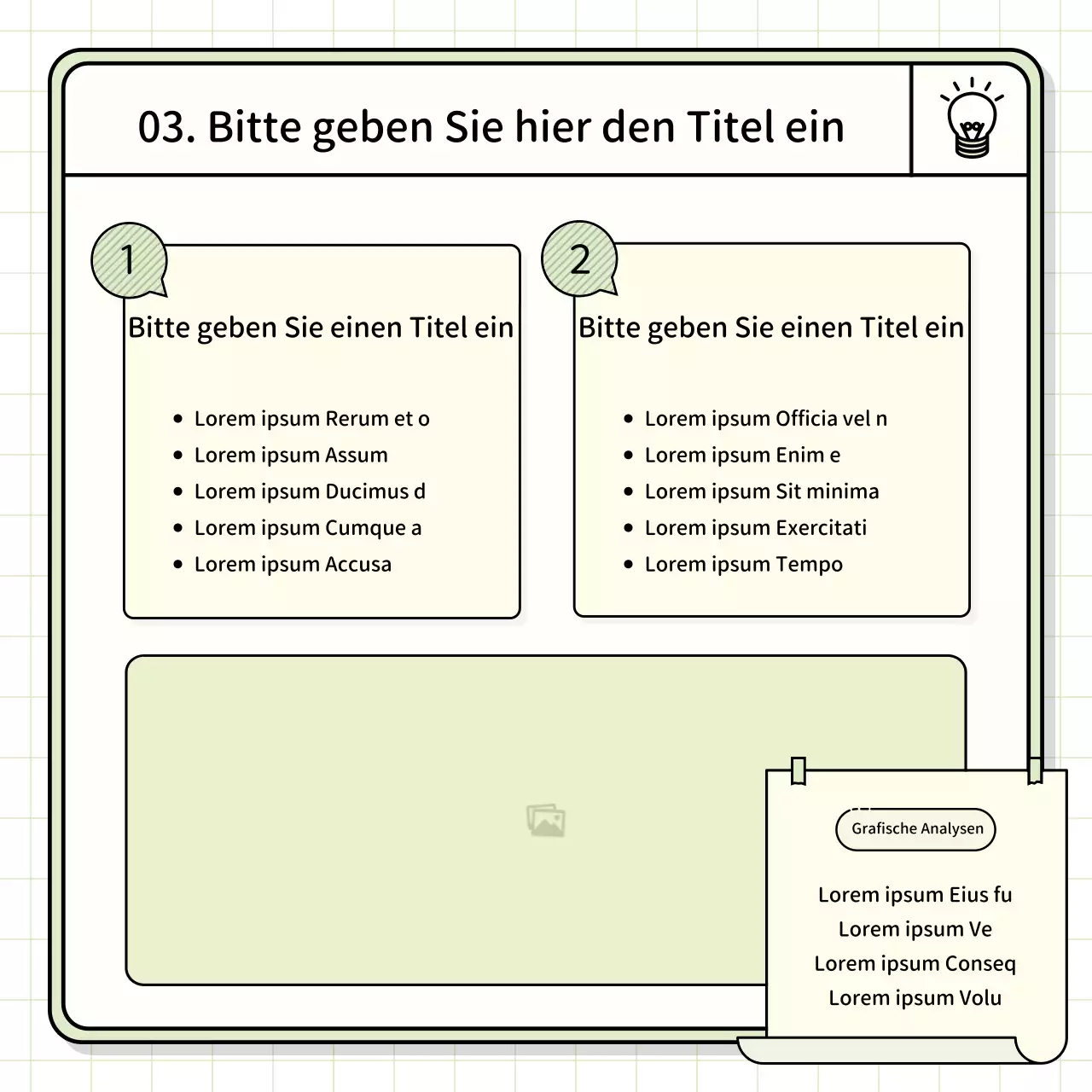 Basis-Präsentationsset in Gelb und Chartreuse