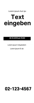 EinfacherText_VertikalBanner