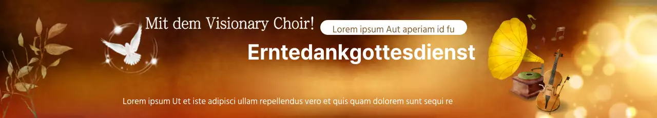 Mit einem unbegleiteten Chor