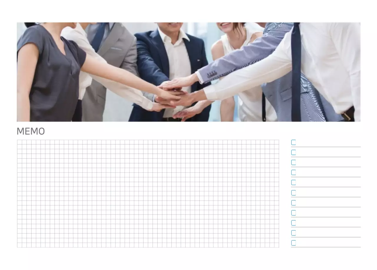 Weißer und einfacher Tischkalender für Unternehmen