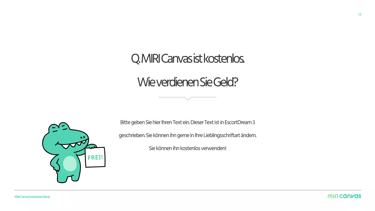 Einfaches Firmenprofil