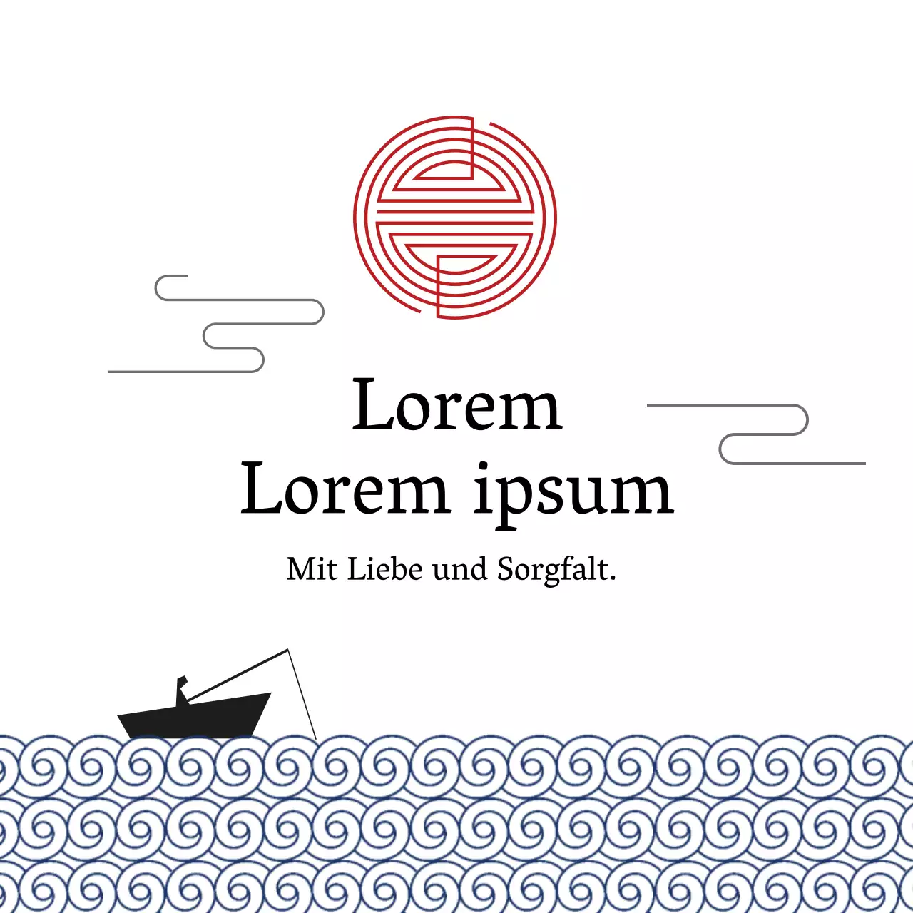 Weiße Illustration traditionellen Neujahrsgruß Etikett