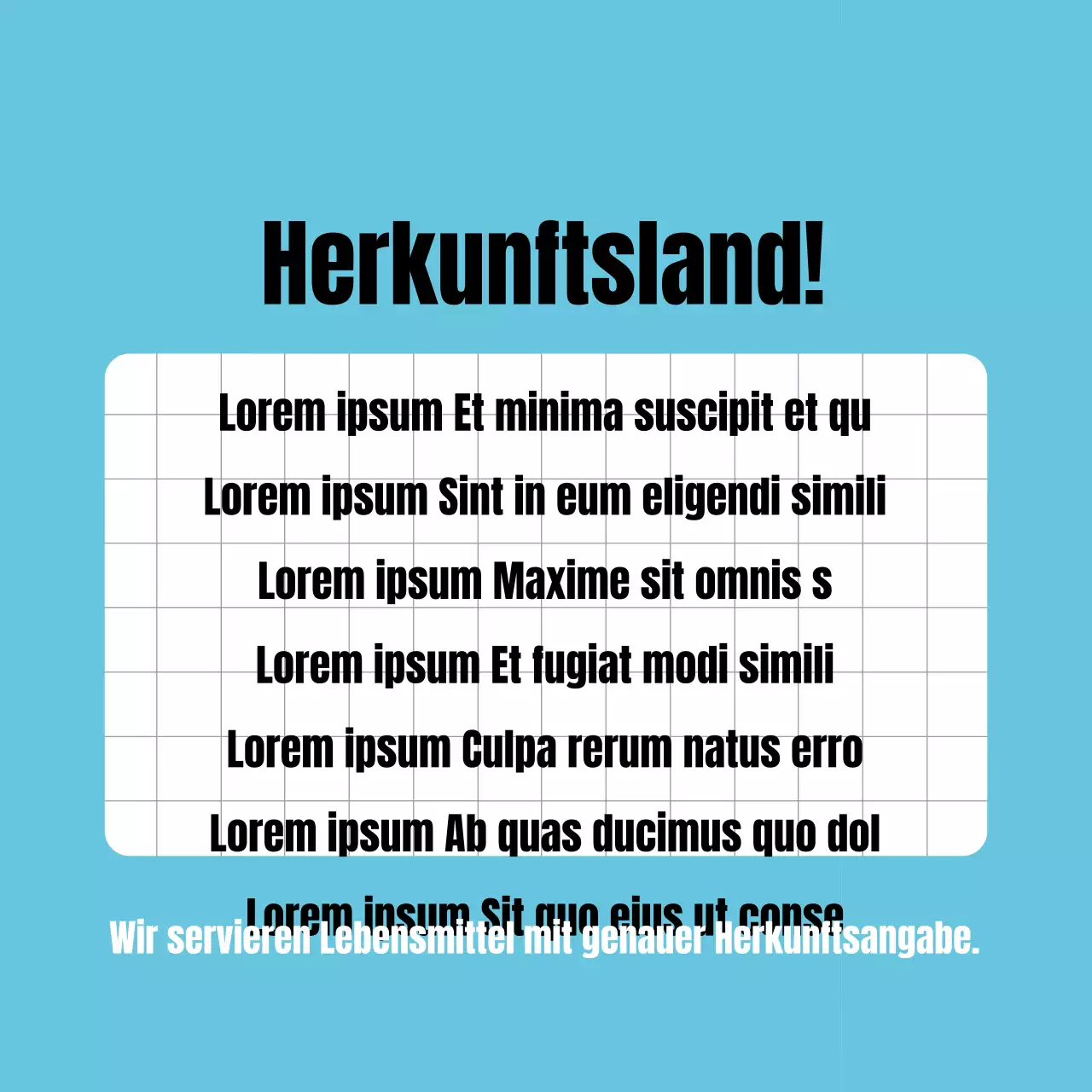 Leitfaden zur Herkunft von Lebensmitteln