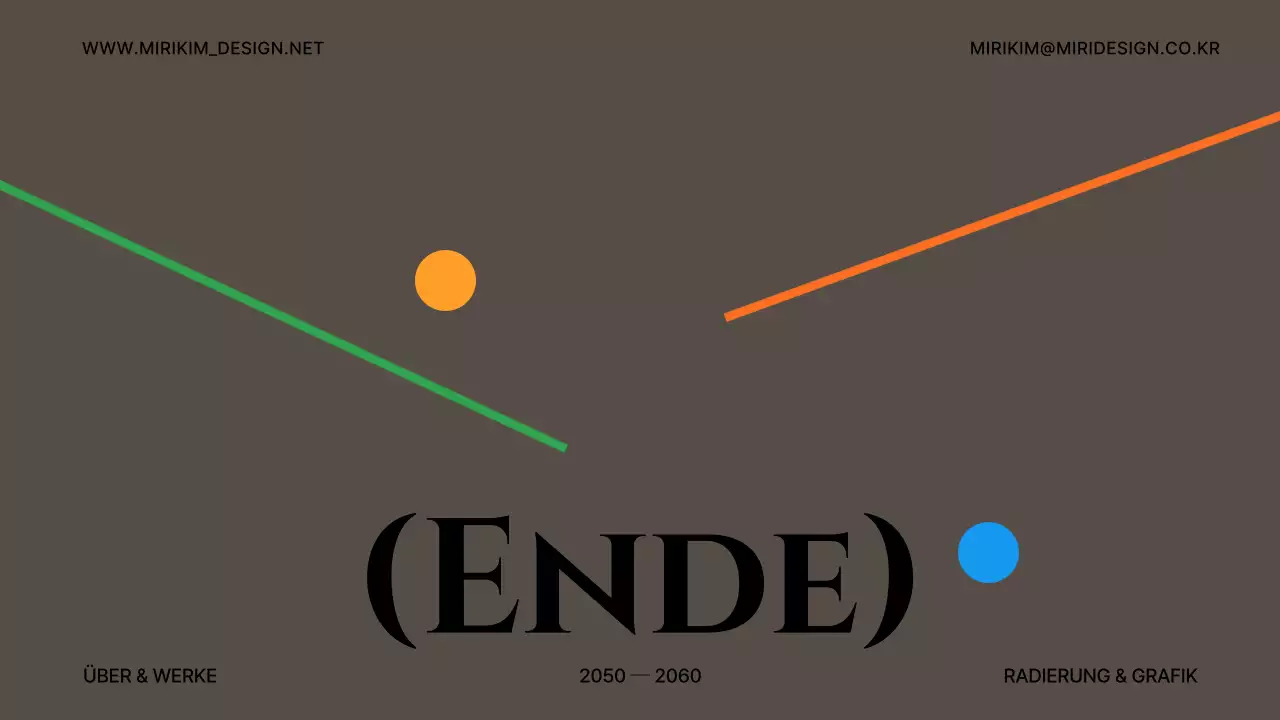 Graue und khakifarbene Linien und Formen Konzeptdesignmappe