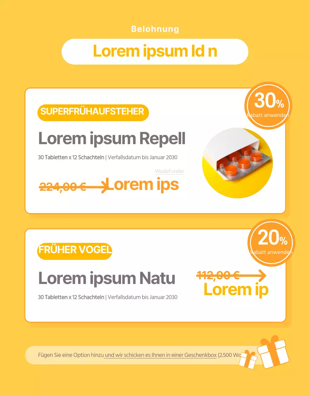 Healthy Foods Detailseite