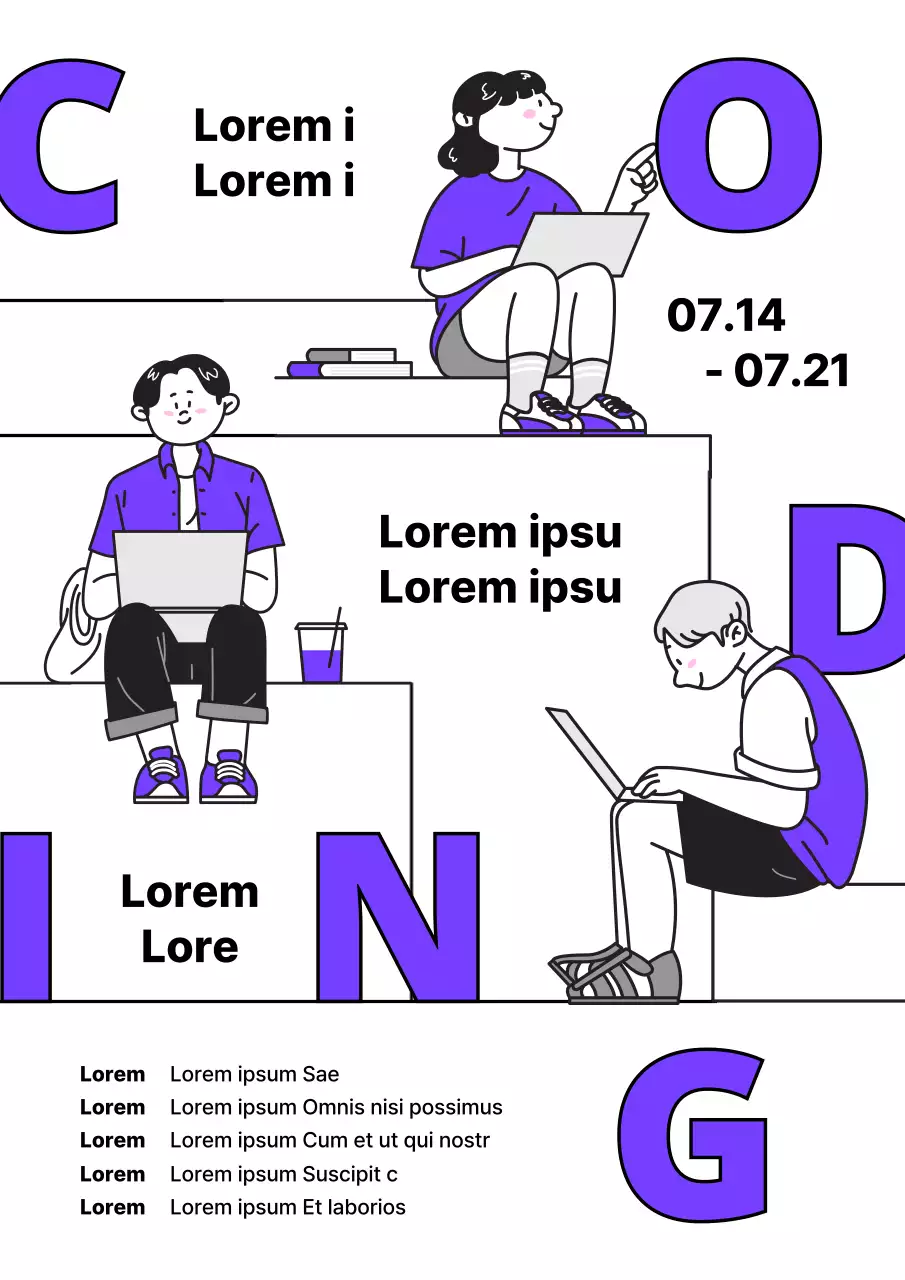 Ein Leitfaden für lila und schwarze Sommercamps zur Programmierung