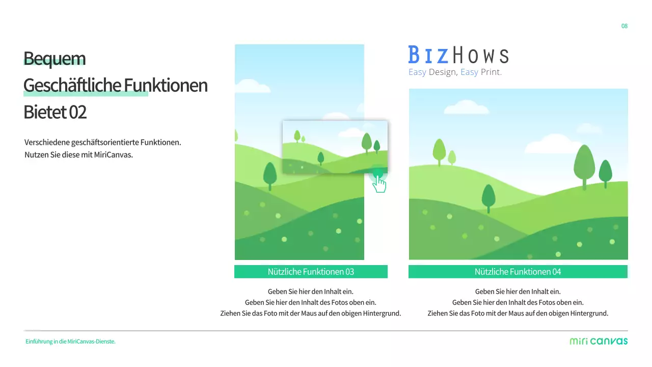 Einfaches Firmenprofil