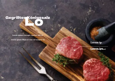 Gegrilltes Königssalz