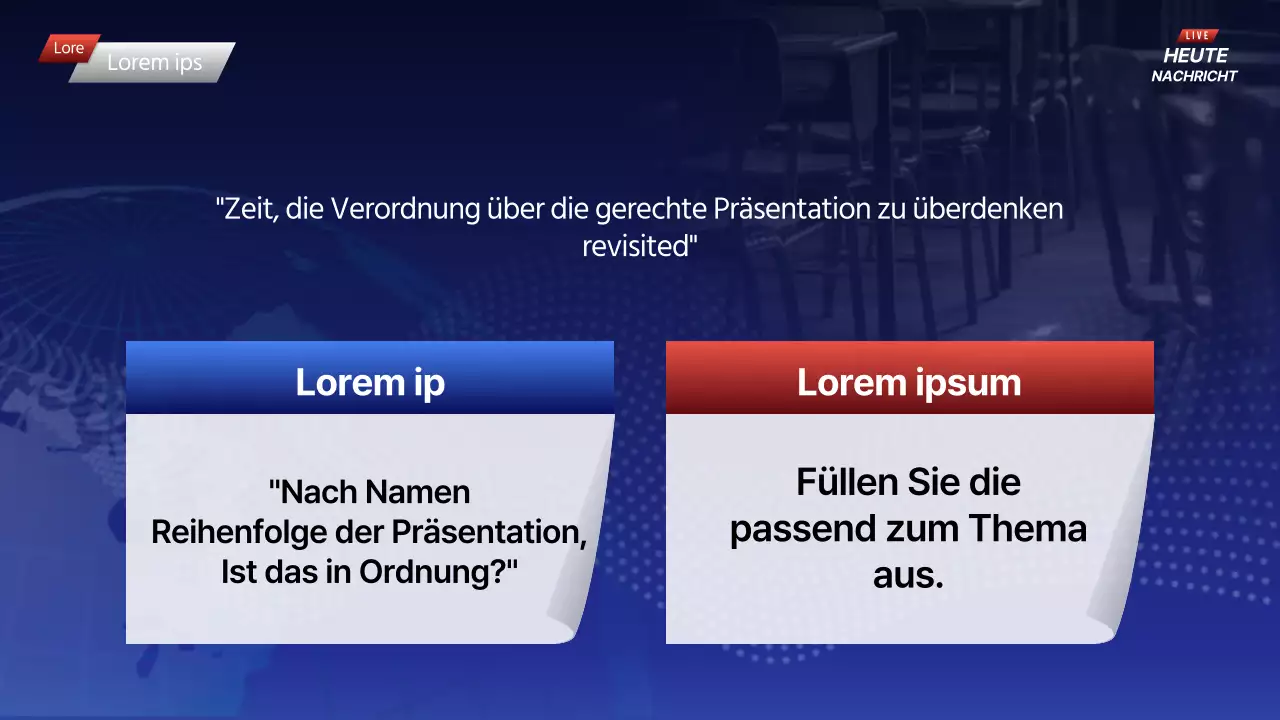 Schule debattiert über Trend zu Blau und Schwarz News