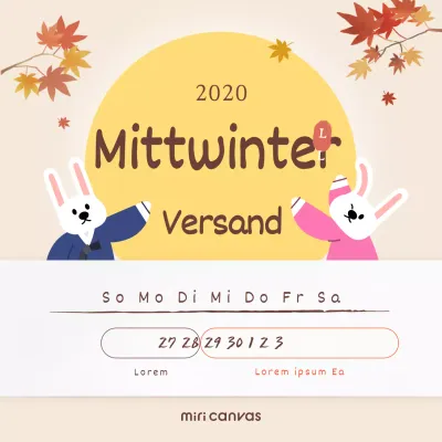 Mittsommer Versandinformationen