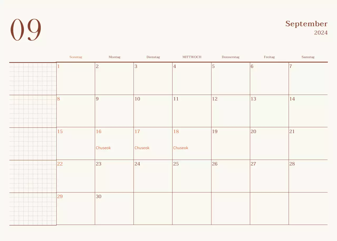 Emotionales Cafe-Fotolayout in Beige und Braun