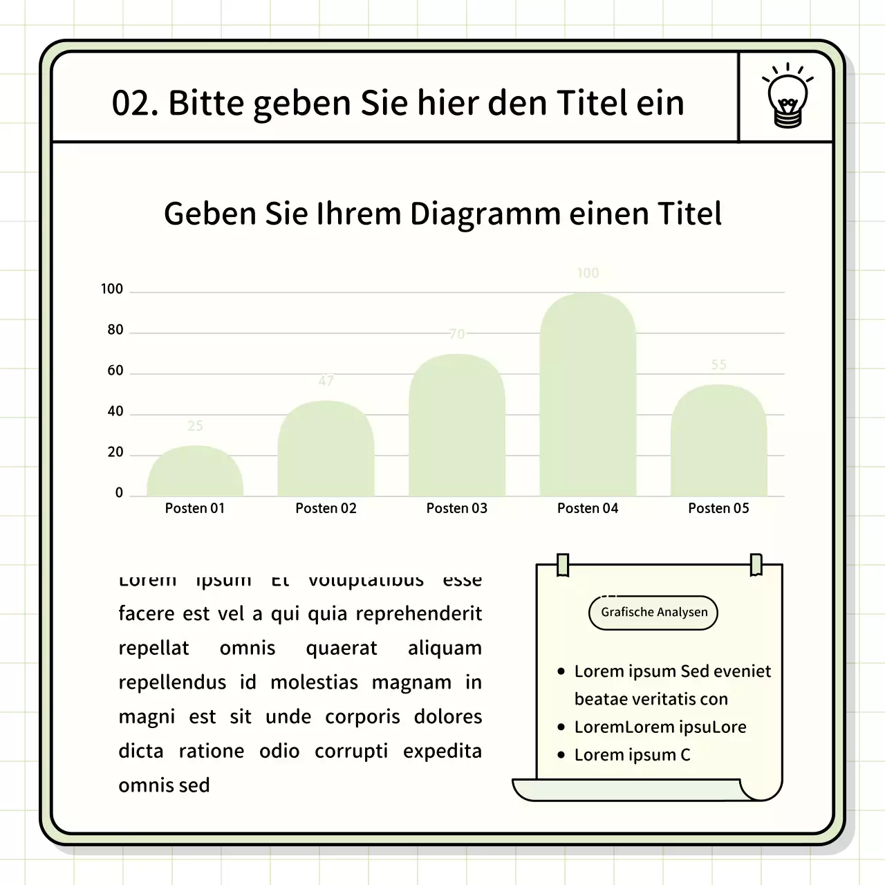 Basis-Präsentationsset in Gelb und Chartreuse