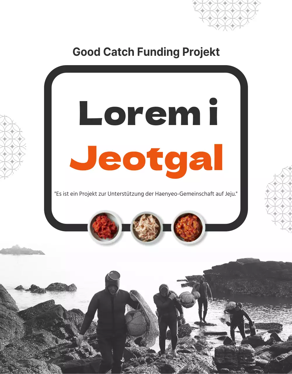 Dunkelgraue und orangefarbene Essstäbchen-Finanzierung