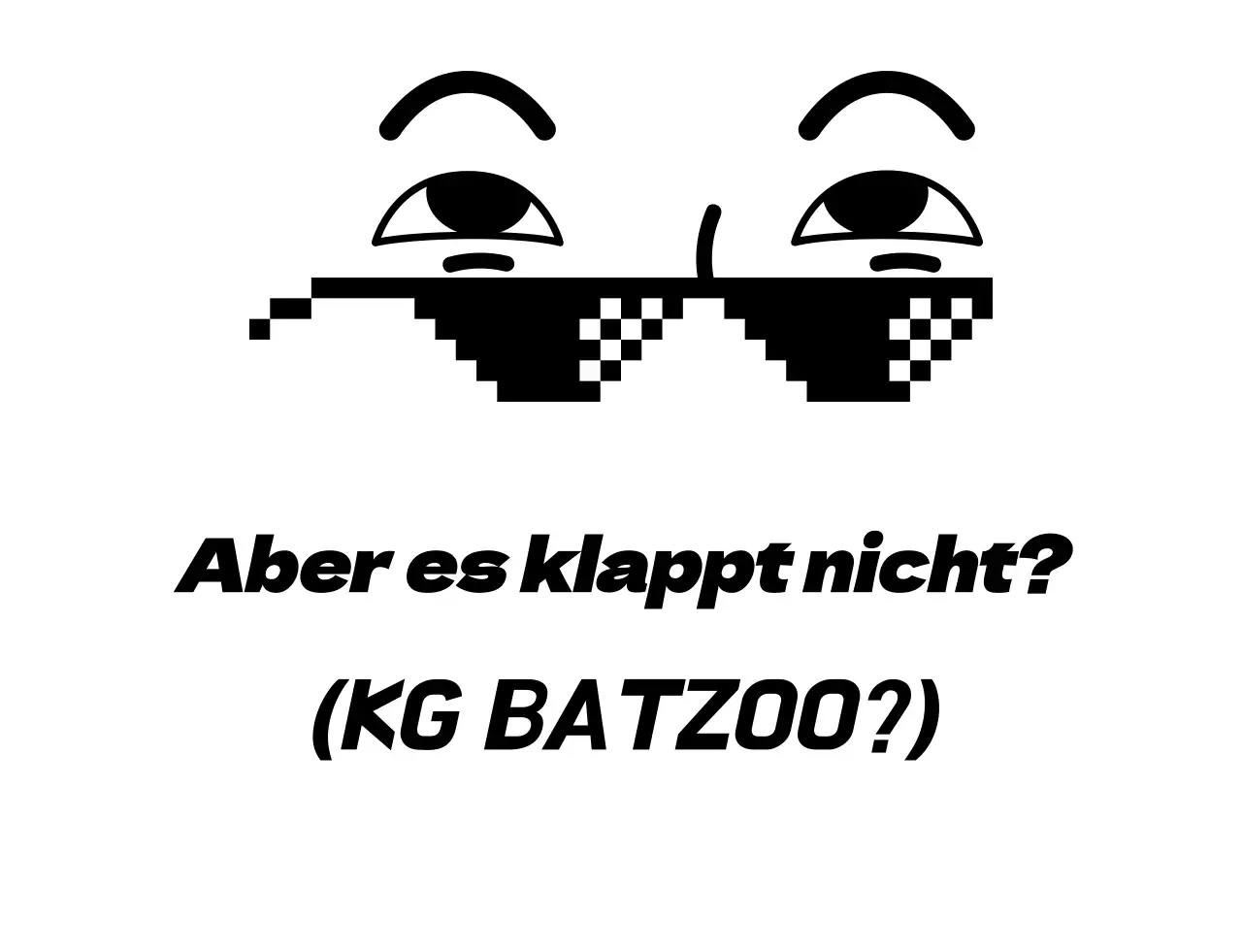 Schwarzer Punkt Brille Schule Gruppe t-shirt