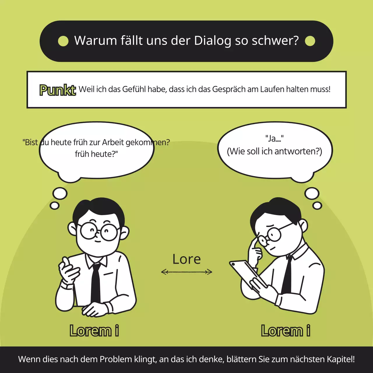 Lime green and black social life cardNews