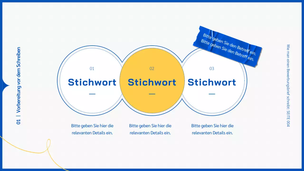 Notizblock mit blauem Hintergrund Lehrt Sie, wie man ein Anschreiben schreibt