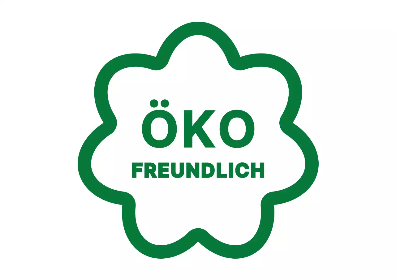 Einfache Symbol- und Textkombination in Grün und Blau Grüne Kampagnen